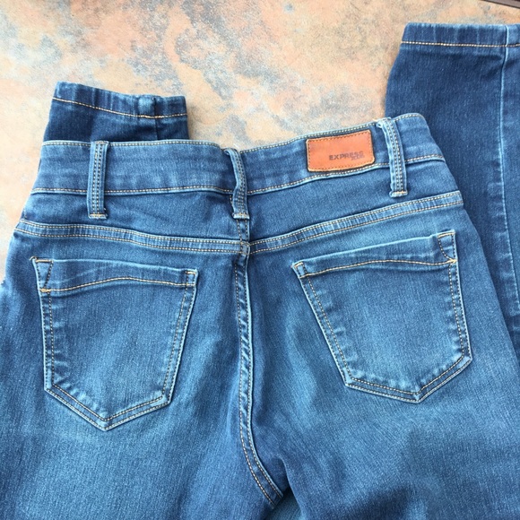 Express button fly skinny legging jeans - Picture 5 of 6